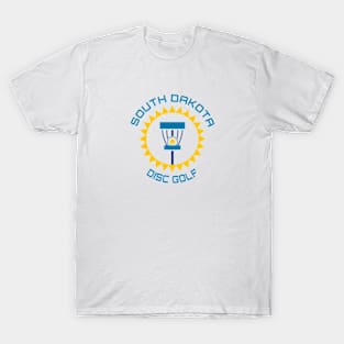 South Dakota Disc Golf - State Flag Light T-Shirt